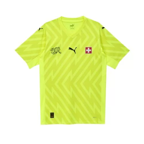 Switzerland Goalkeeper EC Jersey yellow - 2024-25